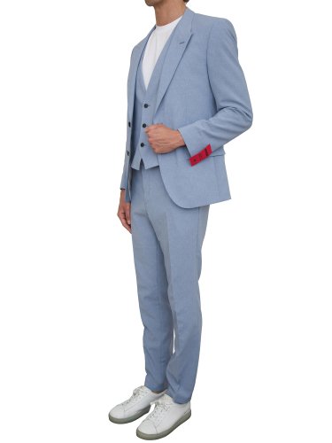 Чоловічий класичний костюм BOSS Suits AZZURRO