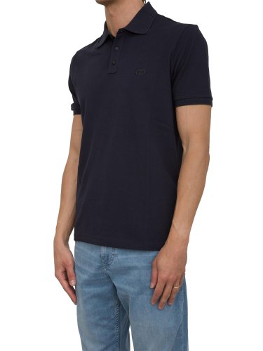 Мужское поло LIU JO POLO BASICA M/C BLU