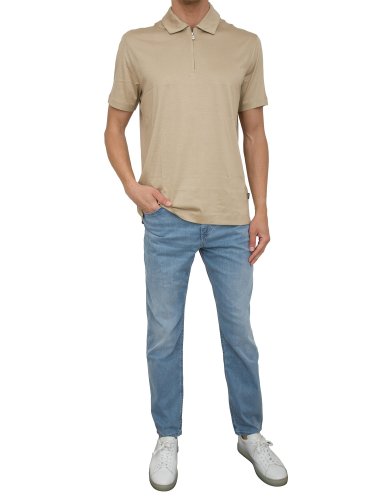 Мужское поло BOSS Polo BEIGE