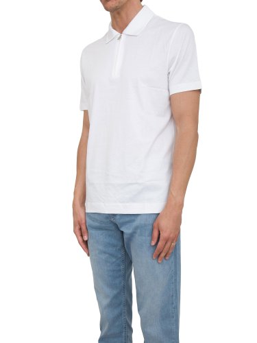 Мужское поло BOSS Polo BIANCO