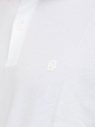 Мужское поло BOSS Polo BIANCO