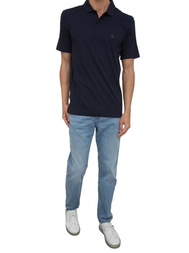 Мужское поло BOSS Polo BLU