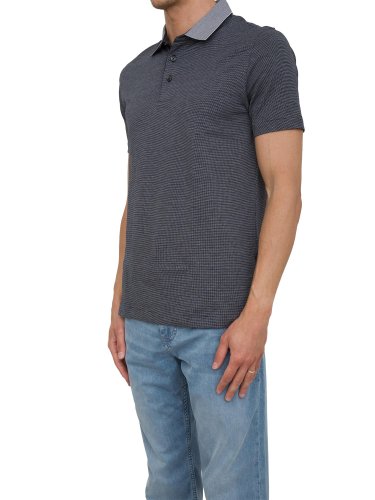 Мужское поло BOSS Polo BLU