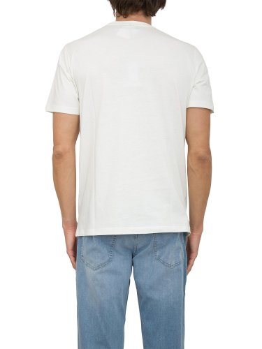 Мужская футболка LIU JO T-SHIRT BASICA M/C AVORIO