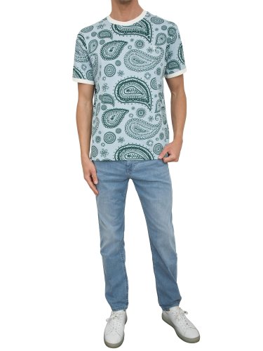 Мужская футболка LIU JO T-SHIRT ST P M/C CELESTE