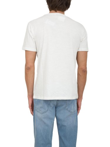 Мужская футболка LIU JO T-SHIRT BASICA M/C AVORIO
