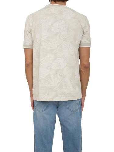 Чоловіча футболка LIU JO T-SHIRT ST P M/C AVORIO