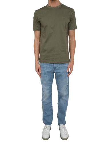Чоловіча футболка LIU JO T-SHIRT BASICA M/C VERDE