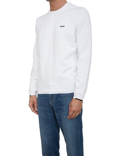 Мужской свитер BOSS Knitwear BIANCO