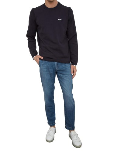 Мужской свитер BOSS Knitwear BLU