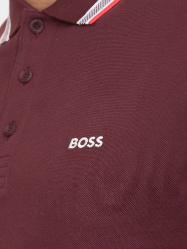 Чоловіче поло BOSS  Polo BORDEAUX