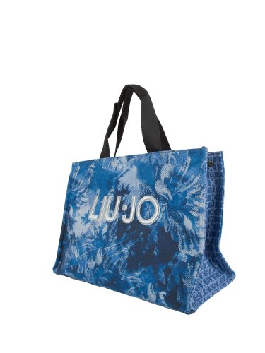 Женская сумка с ручками LIU JO Borsa BLU DENIM