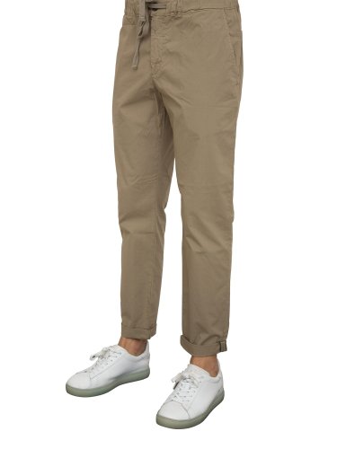Мужские повседневные брюки  AIACE GALASSI RELAXED PANTS POPELINE TAUPE