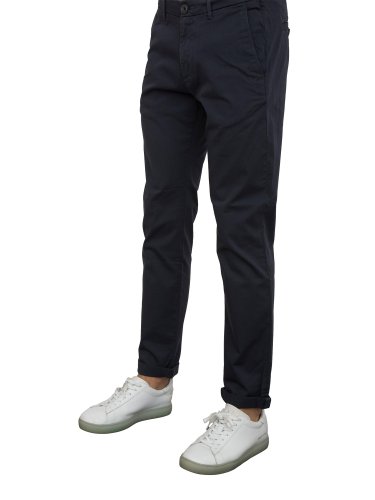Чоловічі повсякденні брюки AIACE GALASSI CHINO REGULAR GABARDINA BLU