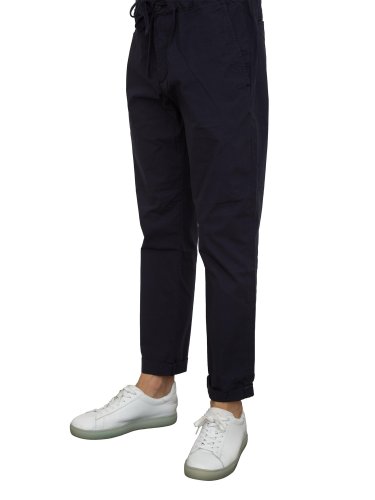 Мужские повседневные брюки  AIACE GALASSI RELAXED PANTS POPELINE BLU