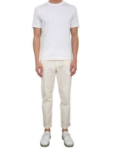 Мужские повседневные брюки  AIACE GALASSI RELAXED PANTS POPELINE AVORIO
