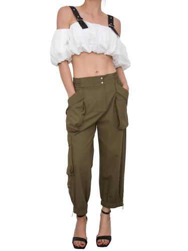 Женские повседневные брюки PINKO PANTALONE VERDE