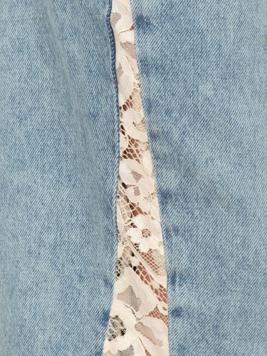 Жіночі джинси BLUGIR PANT.DENIM CON PIZZO BLU DENIM
