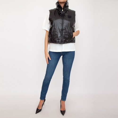 Женский жилет PINKO Piumino NERO