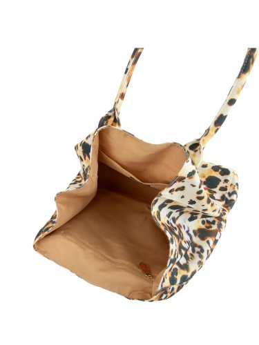 Женская сумка с ручками LIU JO  SHOPPING BAG ANIMALIER
