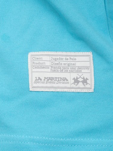 Мужское поло  LA MARTINA Polos AZZURRO