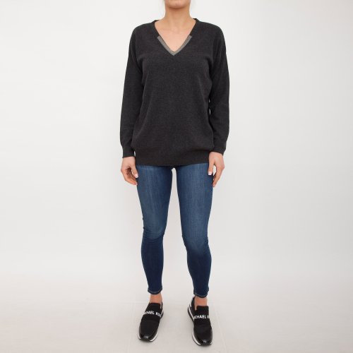Жіночий светр FABIANA FILIPPI MAGLIA GRIGIO