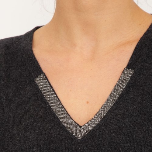 Жіночий светр FABIANA FILIPPI MAGLIA GRIGIO