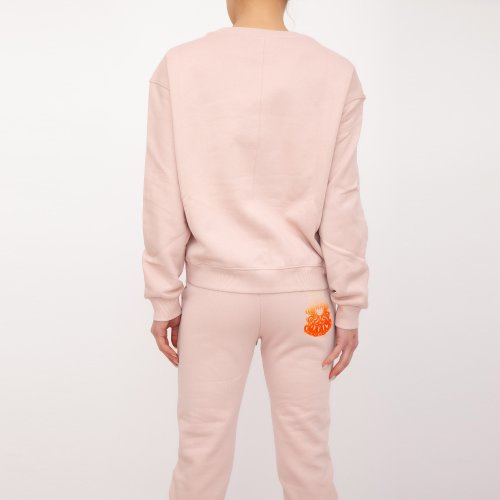 Жіноча толстовка PINKO Maglia tagliata ROSA