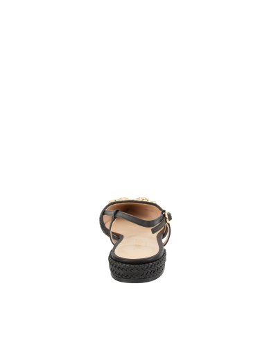 Женская классическая обувь TWIN-SET SLING BACK NERO