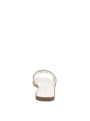 Жіночі шльопанці TWIN-SET CIABATTA BIANCO