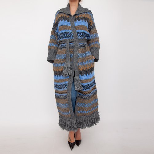 Женское пальто PINKO Cappotto / Kaban / Trench MULTICOLOR