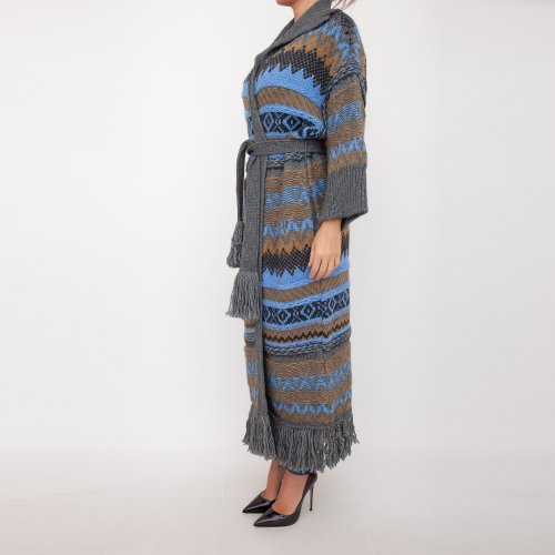 Женское пальто PINKO Cappotto / Kaban / Trench MULTICOLOR