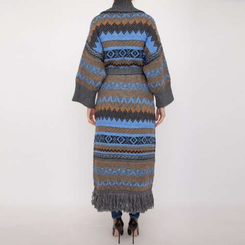 Женское пальто PINKO Cappotto / Kaban / Trench MULTICOLOR