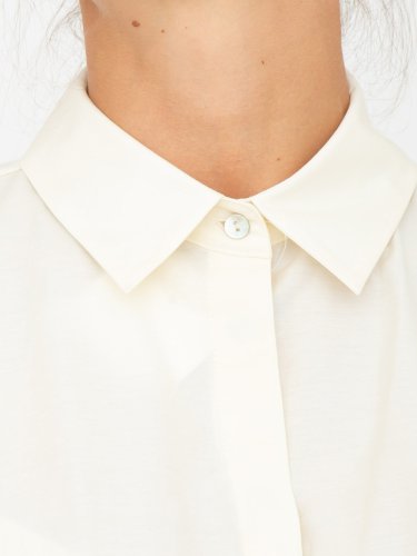 Женская рубашка с коротким рукавом  iBLUES Shirt AVORIO