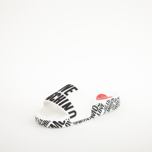 Женские шлепанцы LOVE MOSCHINO SABOTD.POOL25 BIANCO