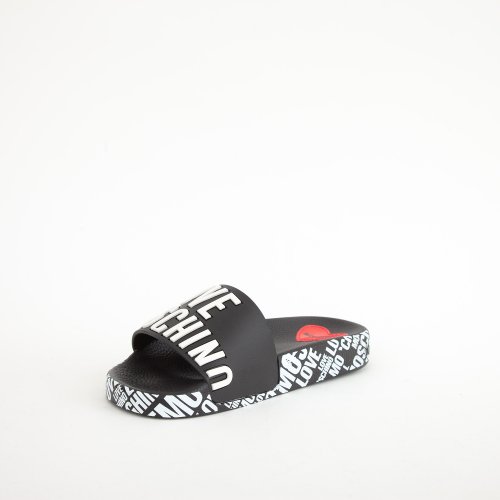 Женские шлепанцы LOVE MOSCHINO SABOTD.POOL25 NERO