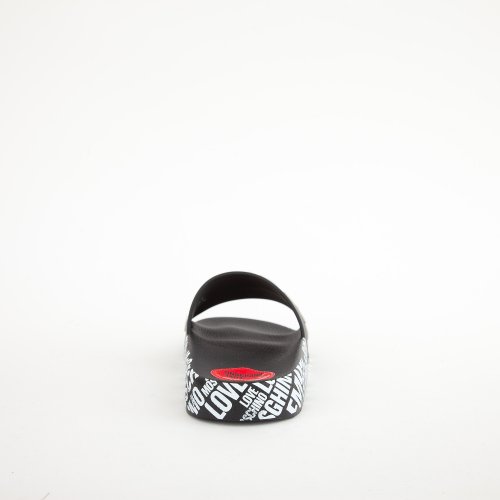 Женские шлепанцы LOVE MOSCHINO SABOTD.POOL25 NERO