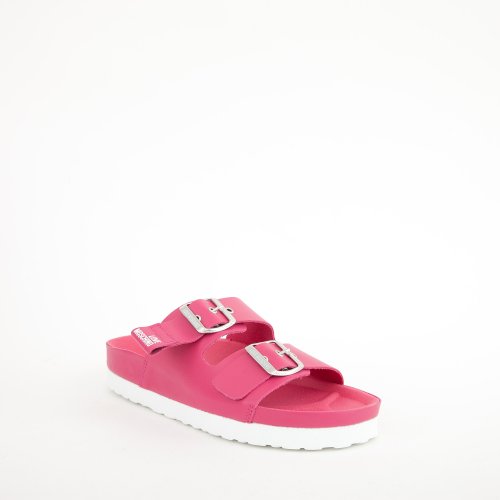 Жіночі шльопанці LOVE MOSCHINO SABOTD.BIRKI40 FUXIA