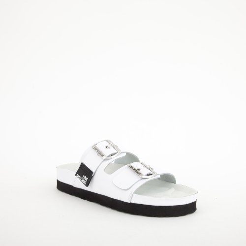 Женские шлепанцы LOVE MOSCHINO SABOTD.BIRKI40 BIANCO