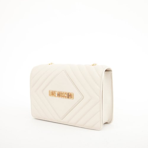 Женская кроссбоди LOVE MOSCHINO BORSA AVORIO