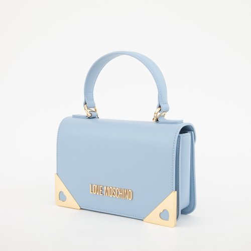 Женская сумка с ручками LOVE MOSCHINO BORSA AZZURRO