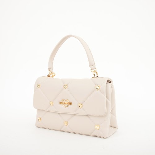 Жіноча сумка з ручками LOVE MOSCHINO BORSA AVORIO