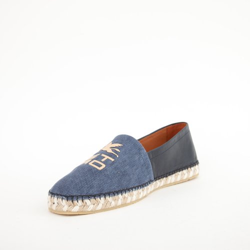 Мужские эспадрильи ETRO SCARPA UOMO ESPADRILLAS FONDO CORDA + GOMMA BLU