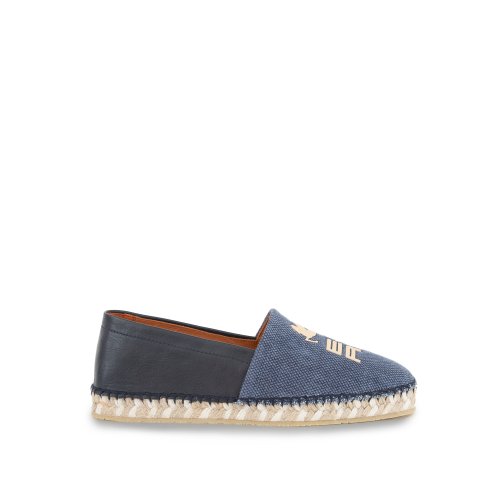 Мужские эспадрильи ETRO SCARPA UOMO ESPADRILLAS FONDO CORDA + GOMMA BLU