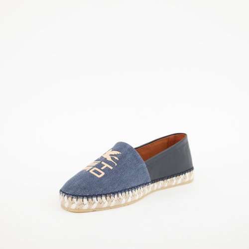 Мужские эспадрильи ETRO SCARPA UOMO ESPADRILLAS FONDO CORDA + GOMMA BLU