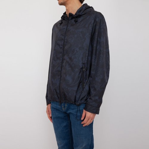 Мужская куртка ETRO PACKABLE BLU