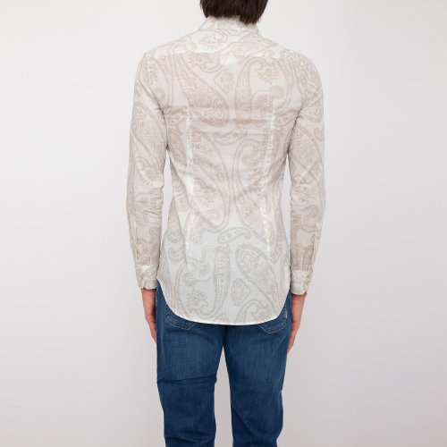 Чоловіча сорочка з довгим рукавом ETRO CAMICIA FUJI BEIGE