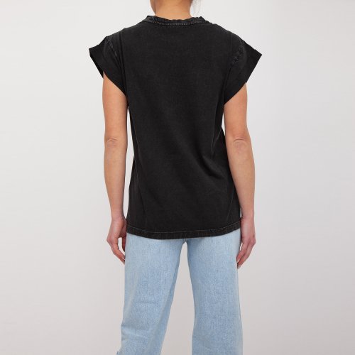 Жіноча футболка  PINKO Jersey NERO