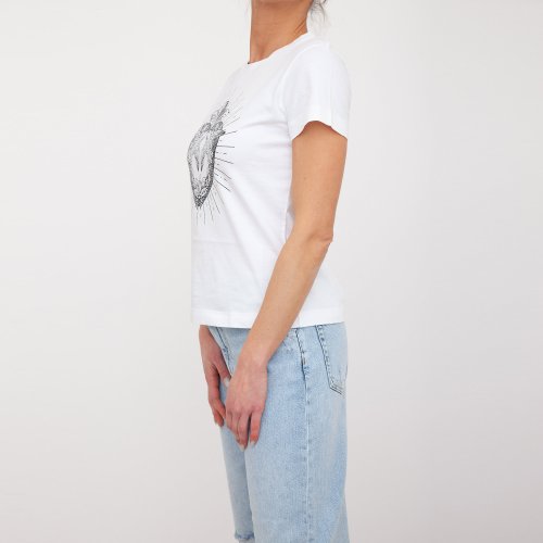 Жіноча футболка  PINKO Jersey BIANCO