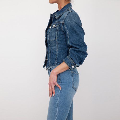 Женская куртка PINKO Giubbino BLU DENIM